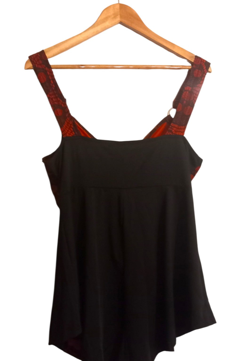 Dressfo Black & Red Lace Sleeveless Skull Top UK 14 XL DressLily BNWT