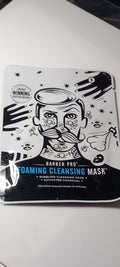 Barber Pro Face Mask 20ml Foaming Cleansing Men Skin Activated Charcoal Facial