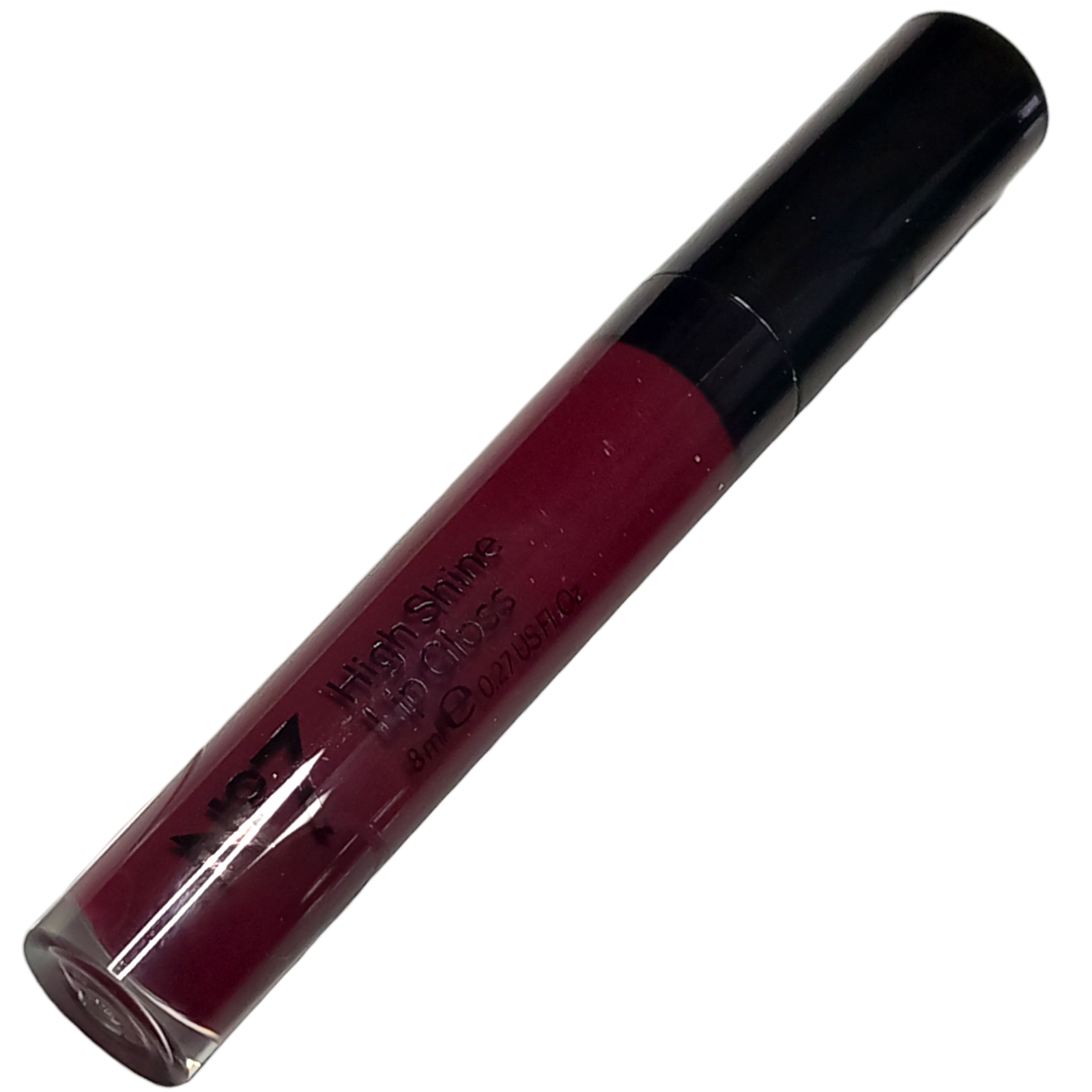 Boots No7 High Shine Lip Gloss Glazed Plum Purple