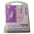Salon System False Nail Tips Size 8 50pcs Full Well Classic Profile Original Tip