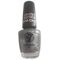 W7 Earthquake Crackle Effect Nail Polish - Silver - 15ml