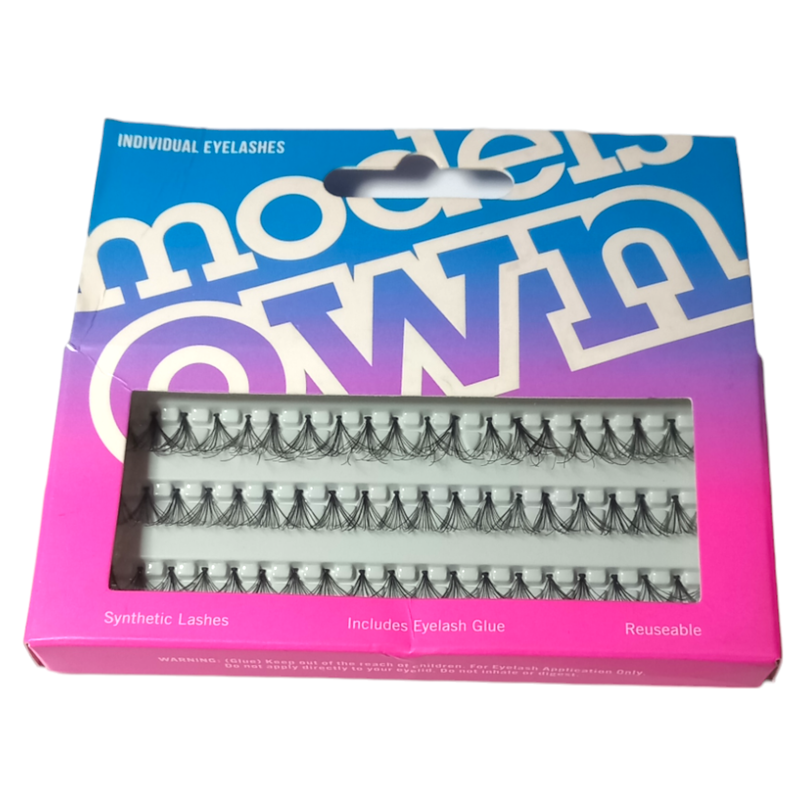 Models Own Individual False Eyelashes Synthetic Reusable
