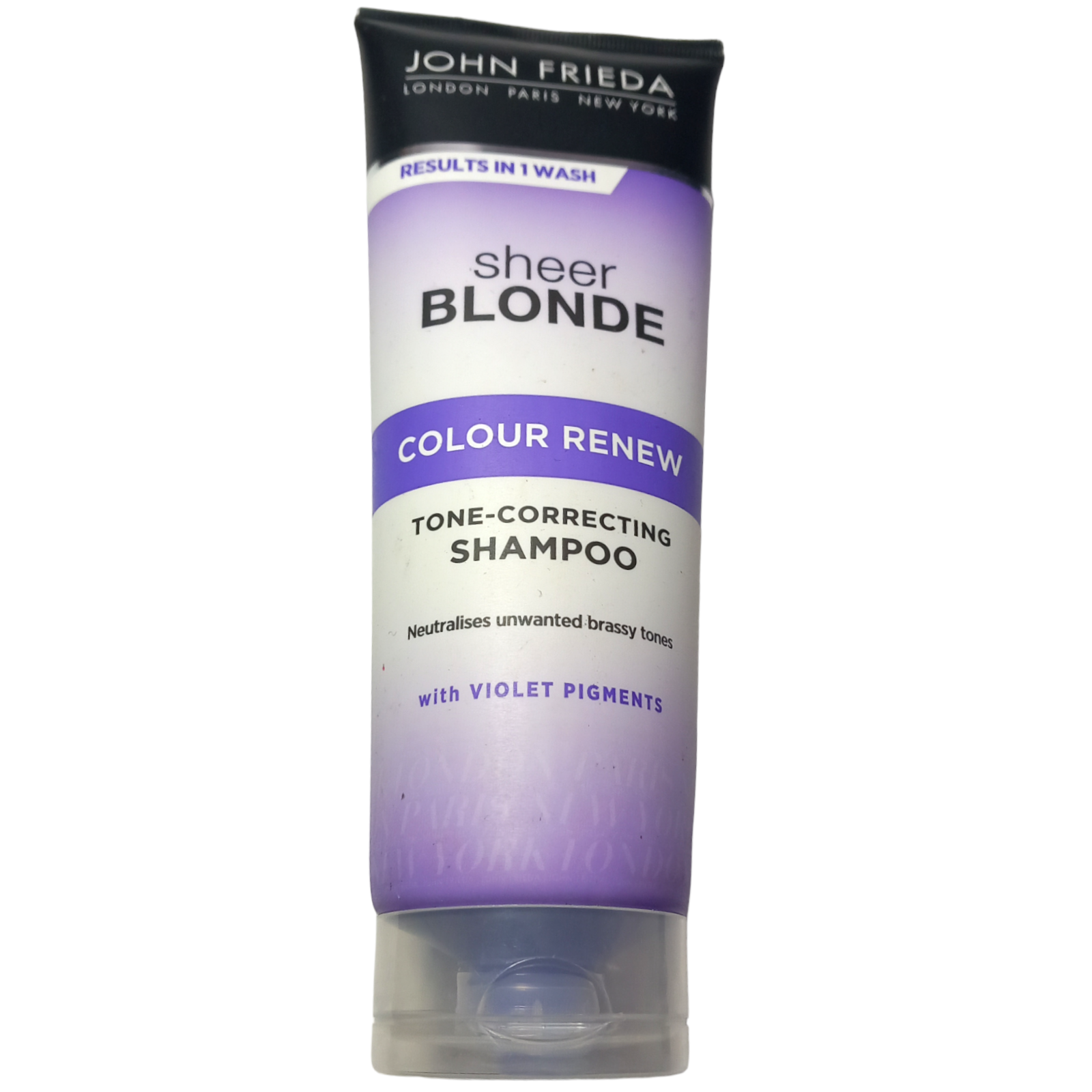 John Frieda Shampoo 250ml Sheer Blonde Colour Renew Tone Correcting Violet
