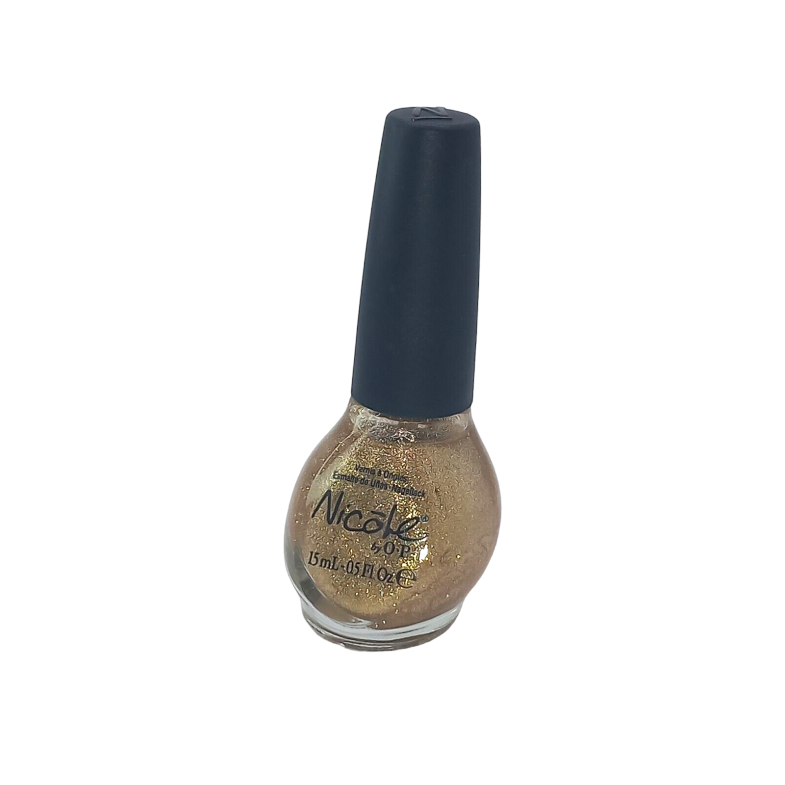 OPI Nicole Nail Polish - Gold Texture NI376 - 15ml - Kardashian