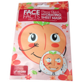 Face Facts Pretty Peach Hydrating Sheet Face Mask Vegan 20ml