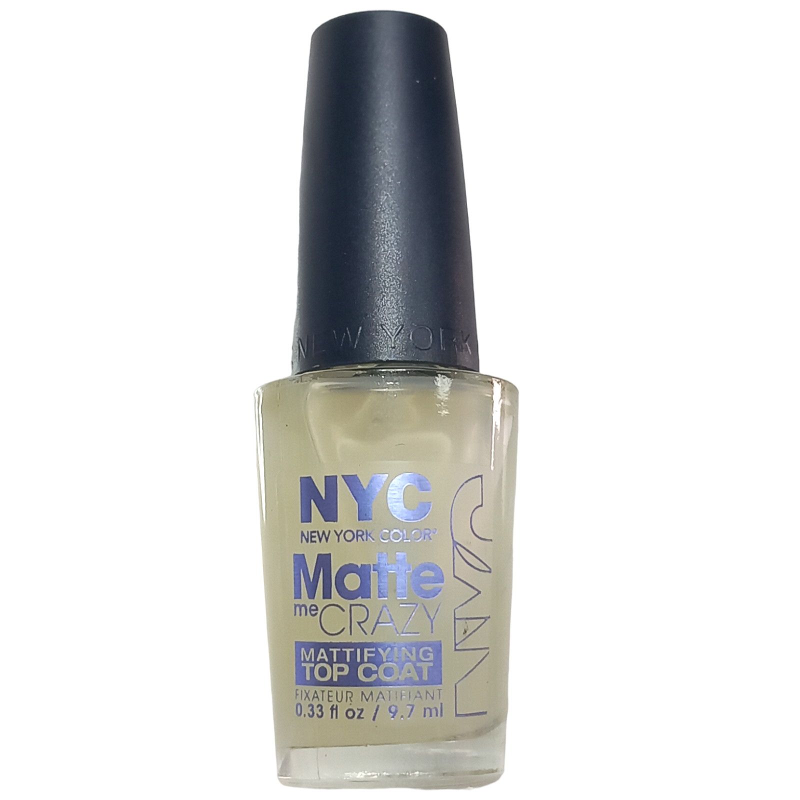 NYC Mattifying Top Coat Matte Me Crazy Nail Polish