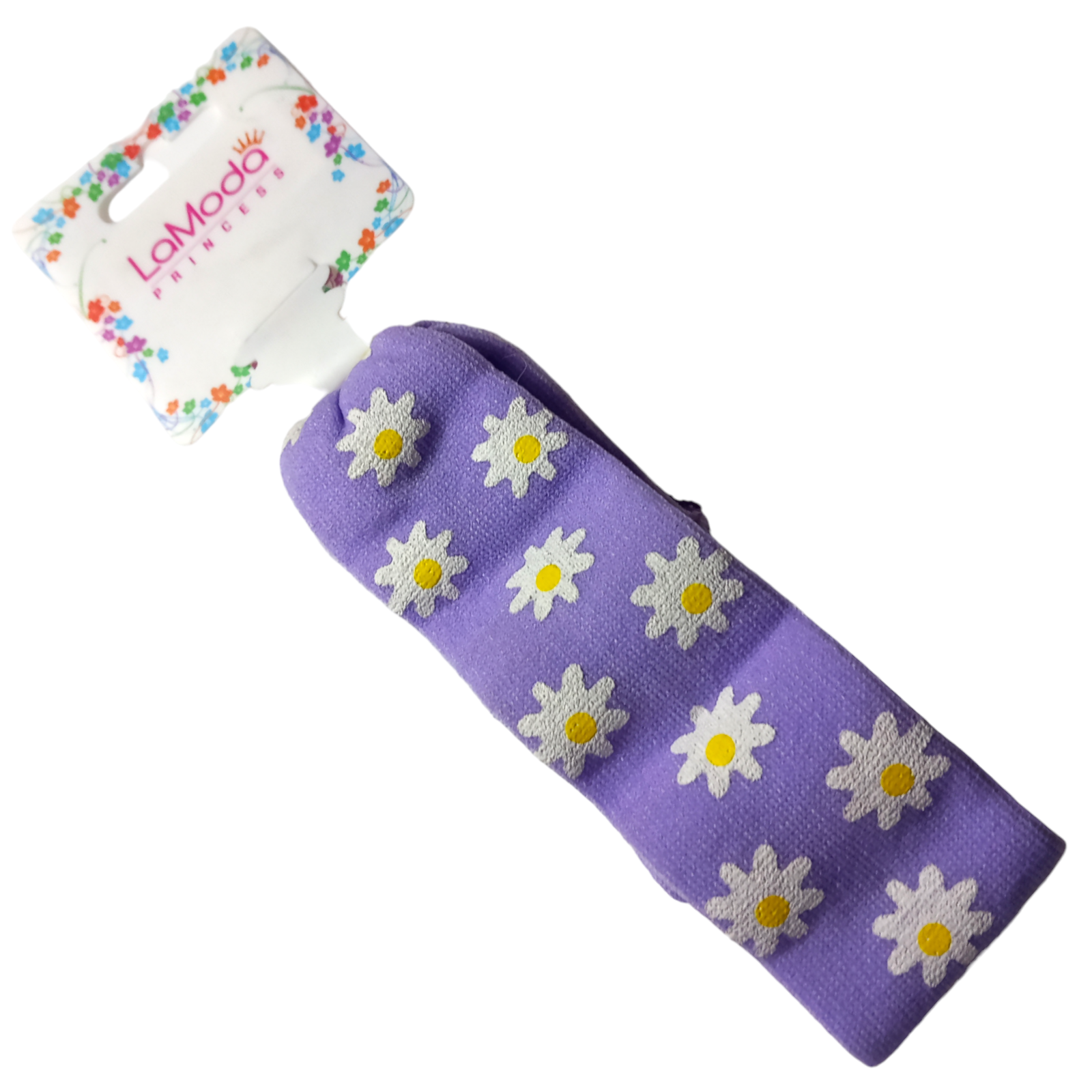 LaModa Princess Girls Purple Floral Headbands Babies Toddlers