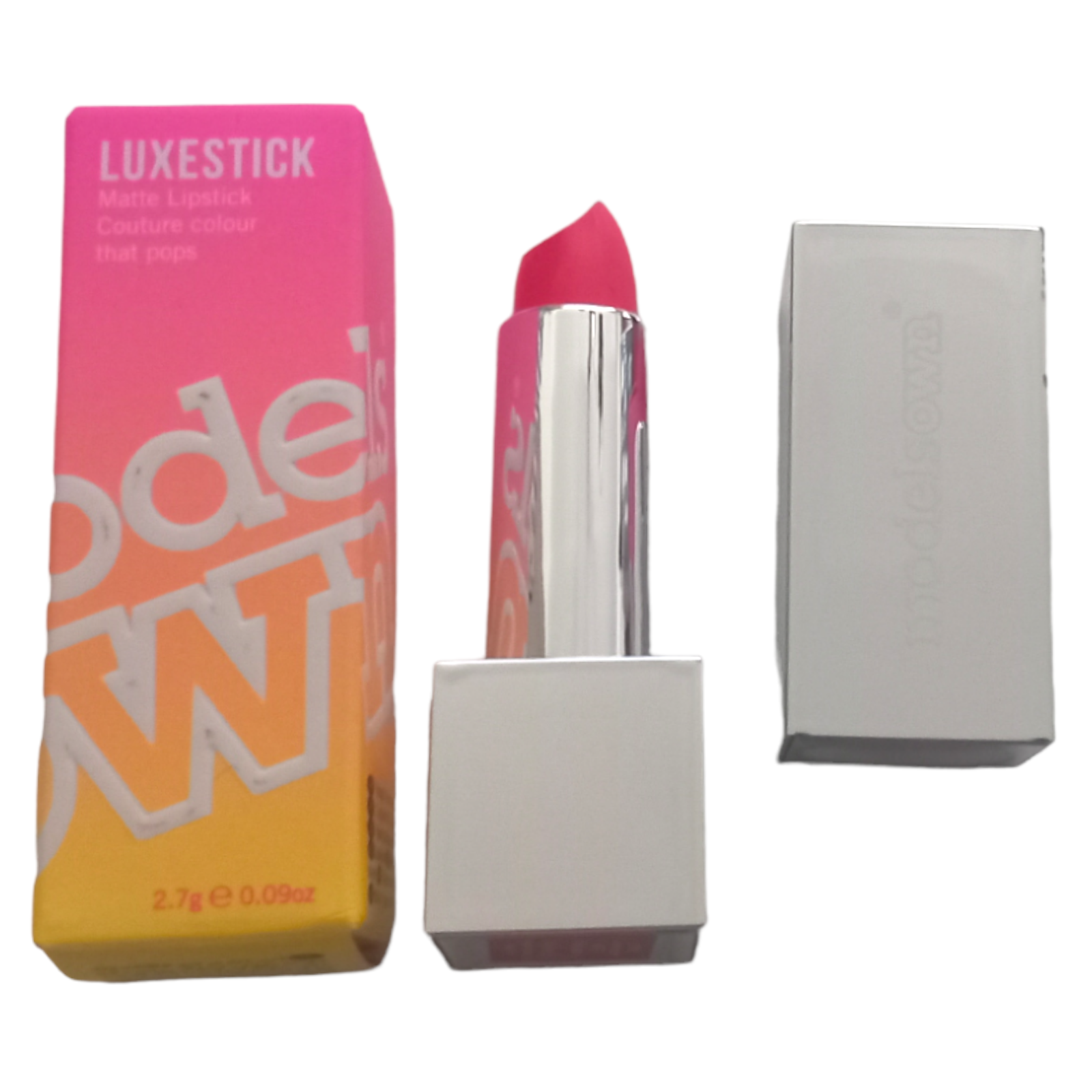 Models Own Matte Lipstick 2.7g 02 Pink Cosmo Luxestick Colour Lips Lip