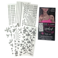 Hard Candy Temp Tattoos Birds Branches Inked Up Body Art Long Wearing Black Rub