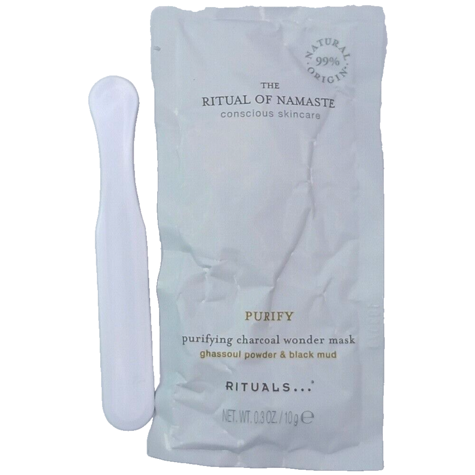 Rituals Namaste Face Mask 10g Inc Spatula Skin Care Purifying Charcoal Wonder