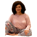 Cyberjammies Pyjama Top Size 22 Jessica Pink Slouch PJ Sleepwear Women Night