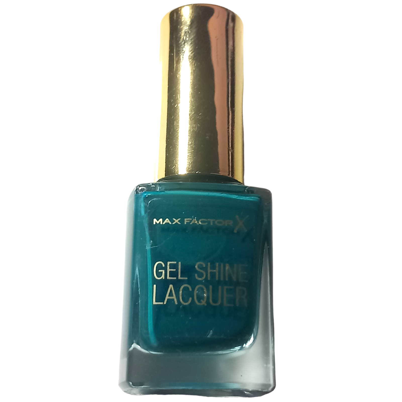 Max Factor Gel Shine Nail Polish 45 Gleaming Teal 11ml