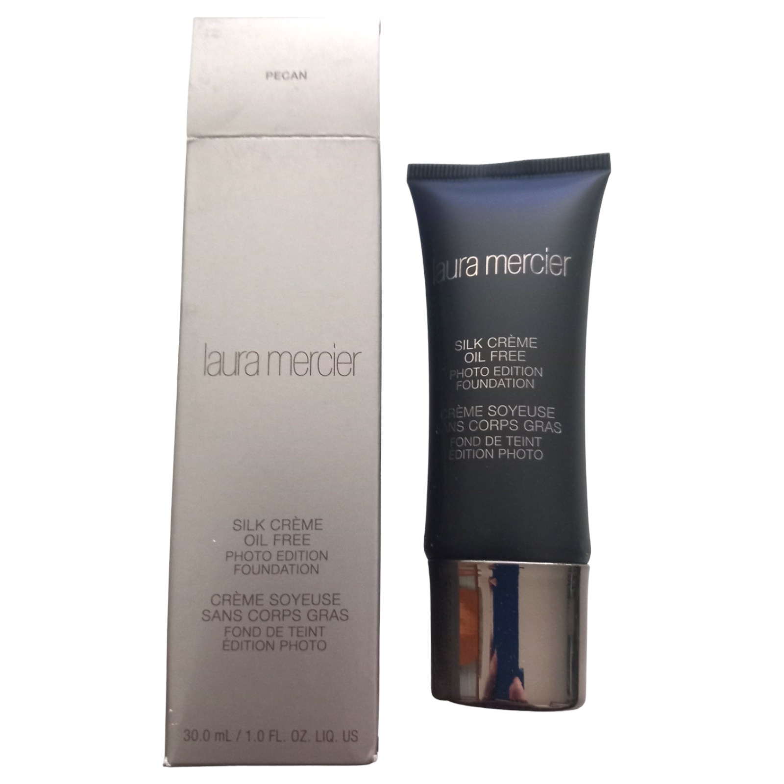 Laura Mercier Foundation 30ml 5N1 Pecan Silk Creme Oil-Free Photo Edition Face