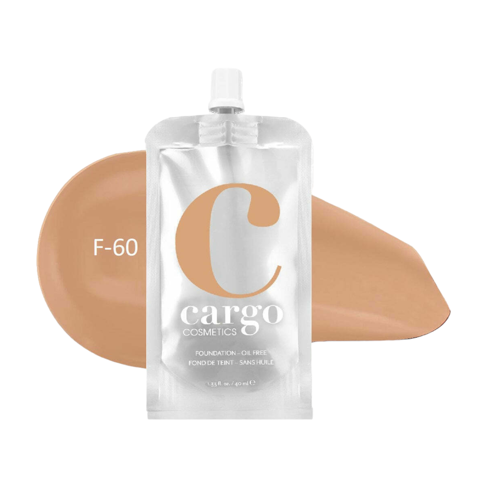 Cargo Foundation 40ml F-60 Oil-Free Lightweight Hydrating