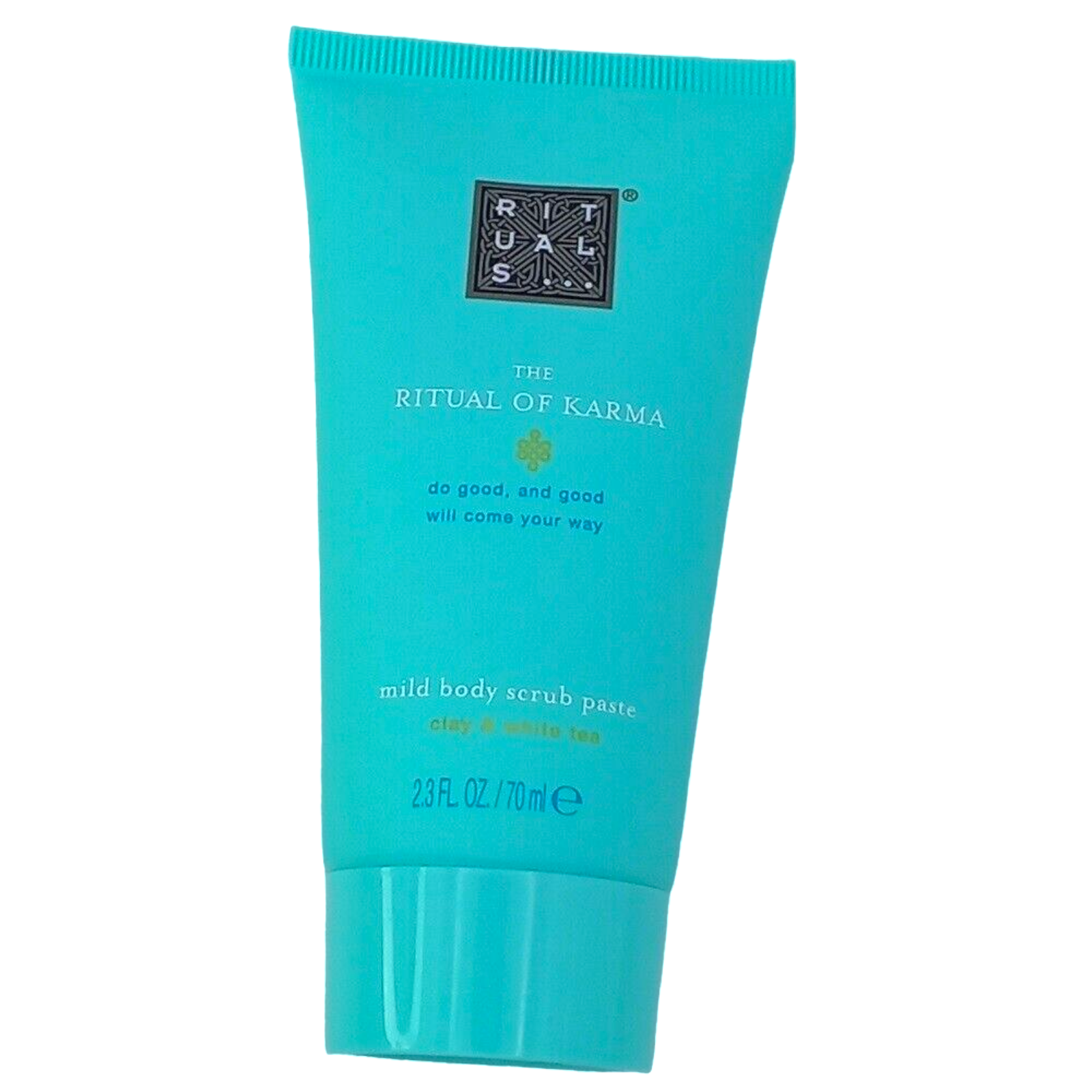 Rituals Karma Scrub Paste 70ml Travel Size Clay White Tea Skincare Mild Body