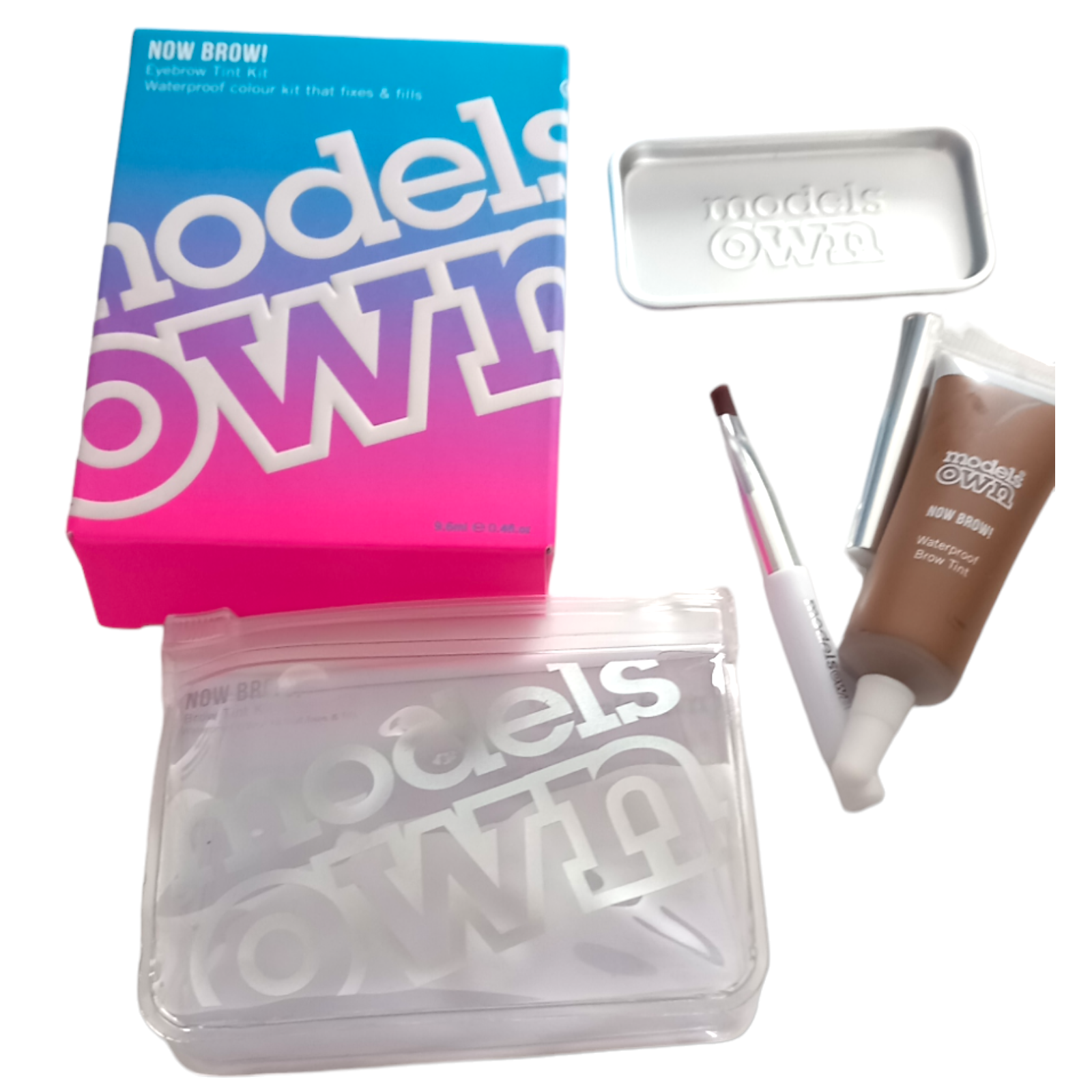 Models Own Now Brow Eyebrow Kit 03 Chestnut 9.6ml