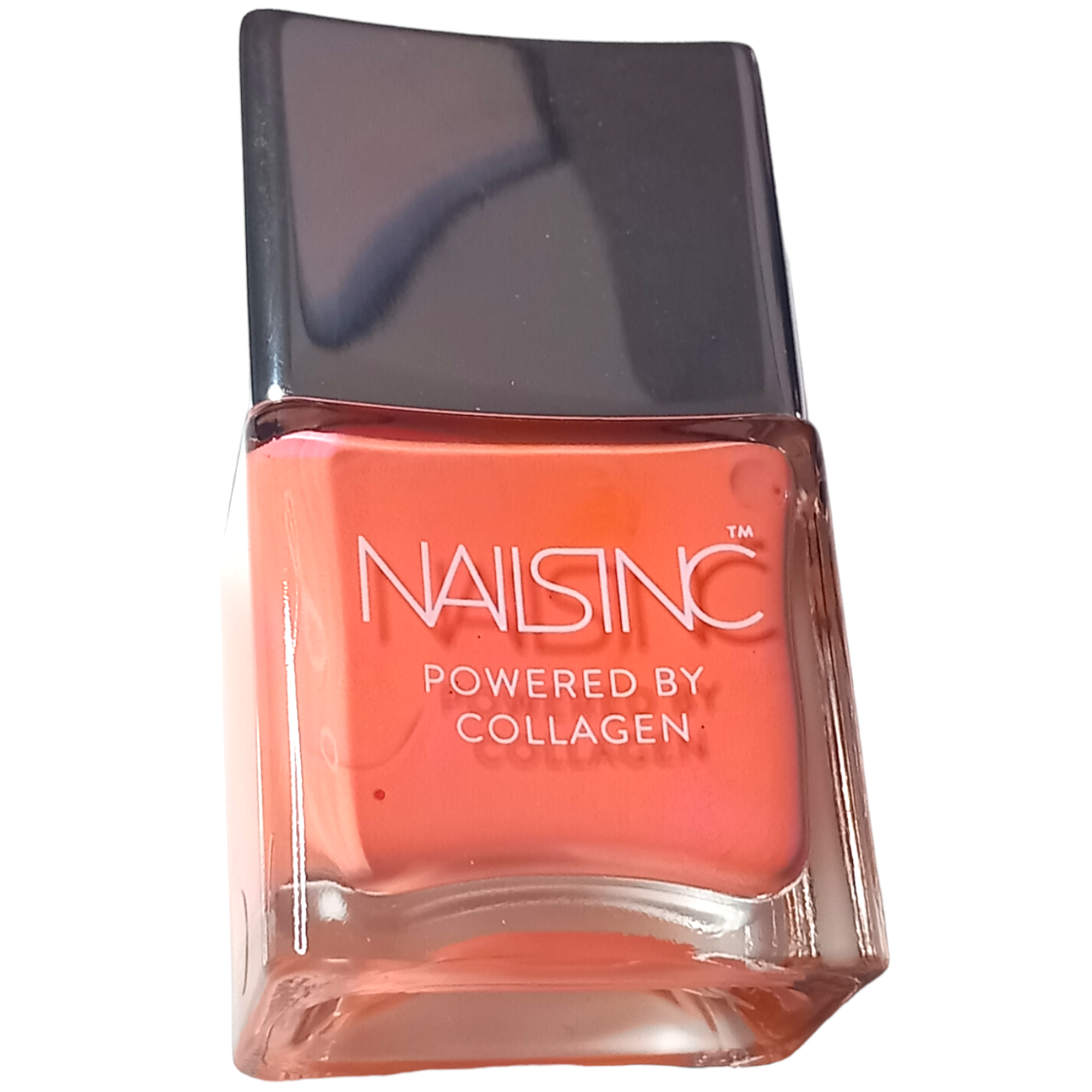 Nails Inc Collagen Powered Nail Polish Ormond Mews Orange 14ml