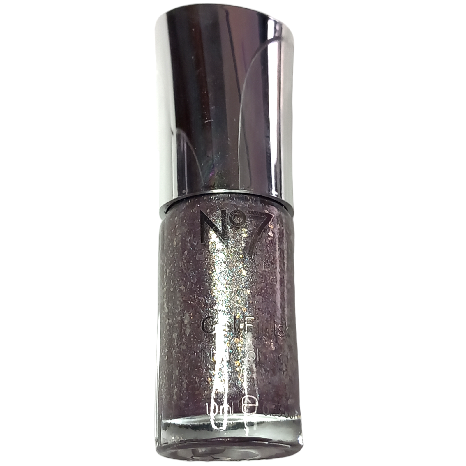 No7 Gel Finish Nail Polish Moon Shimmer Purple 10ml