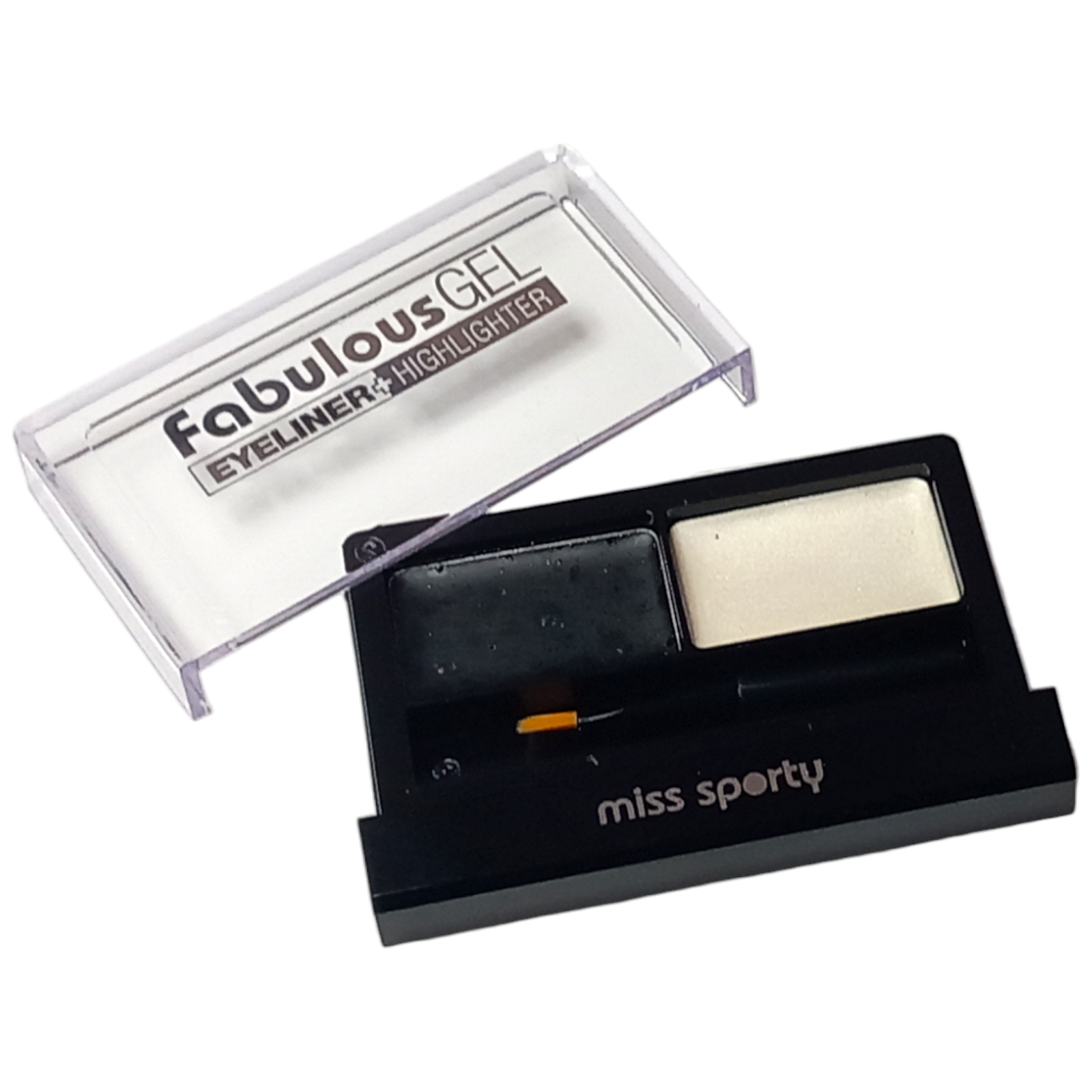 Miss Sporty Fabulous Gel Eyeliner and Highlighter 001 Black White