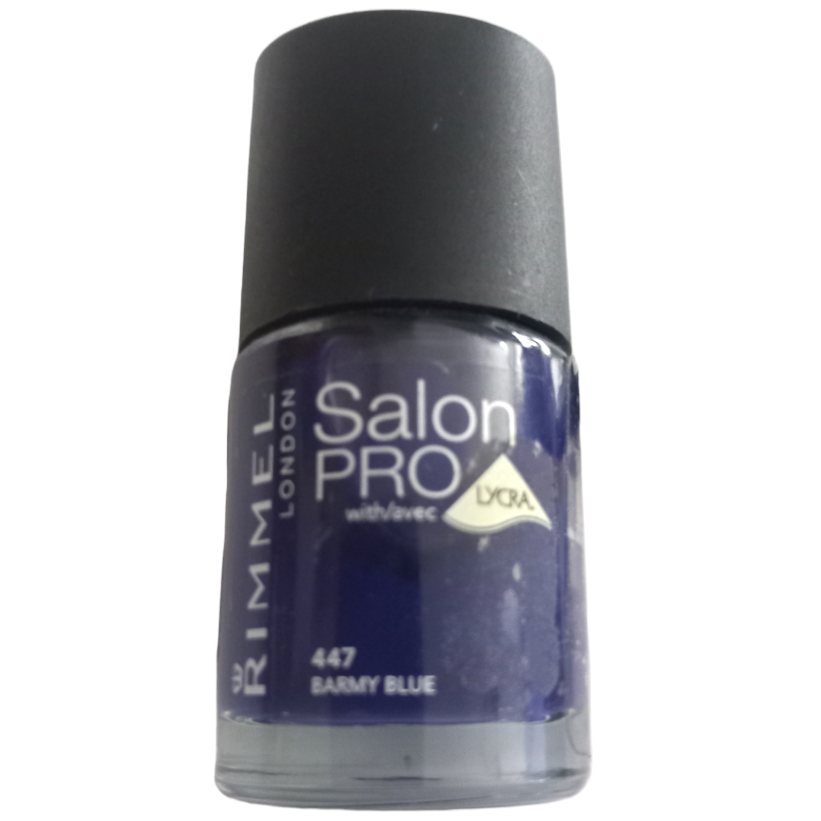 Rimmel Salon Pro Lycra Nail Polish 447 Barmy Blue 12ml