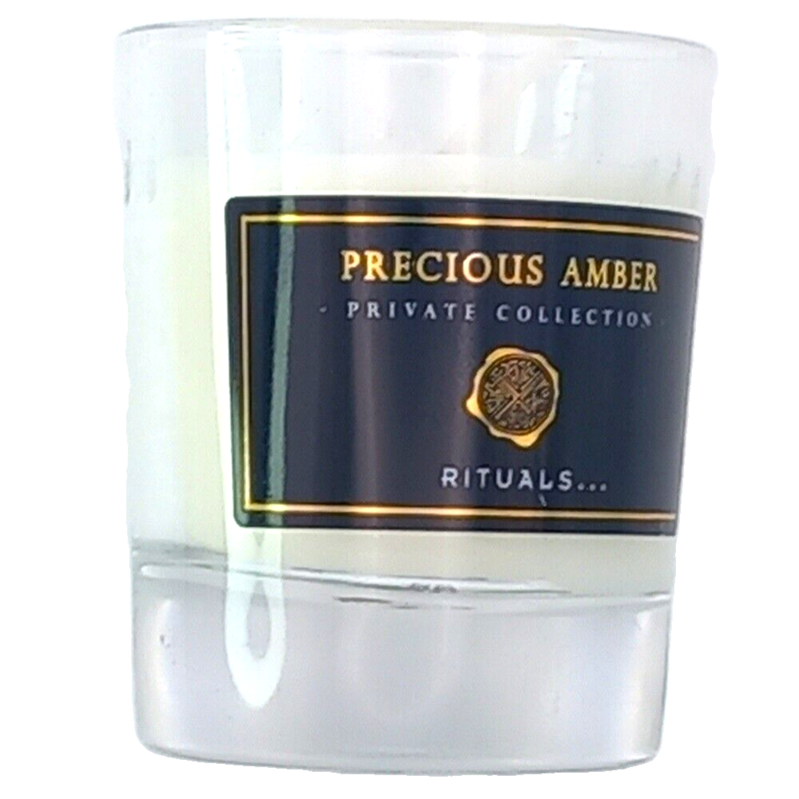 Rituals Mini Candle Precious Amber Glass Holder Scented Private Collection
