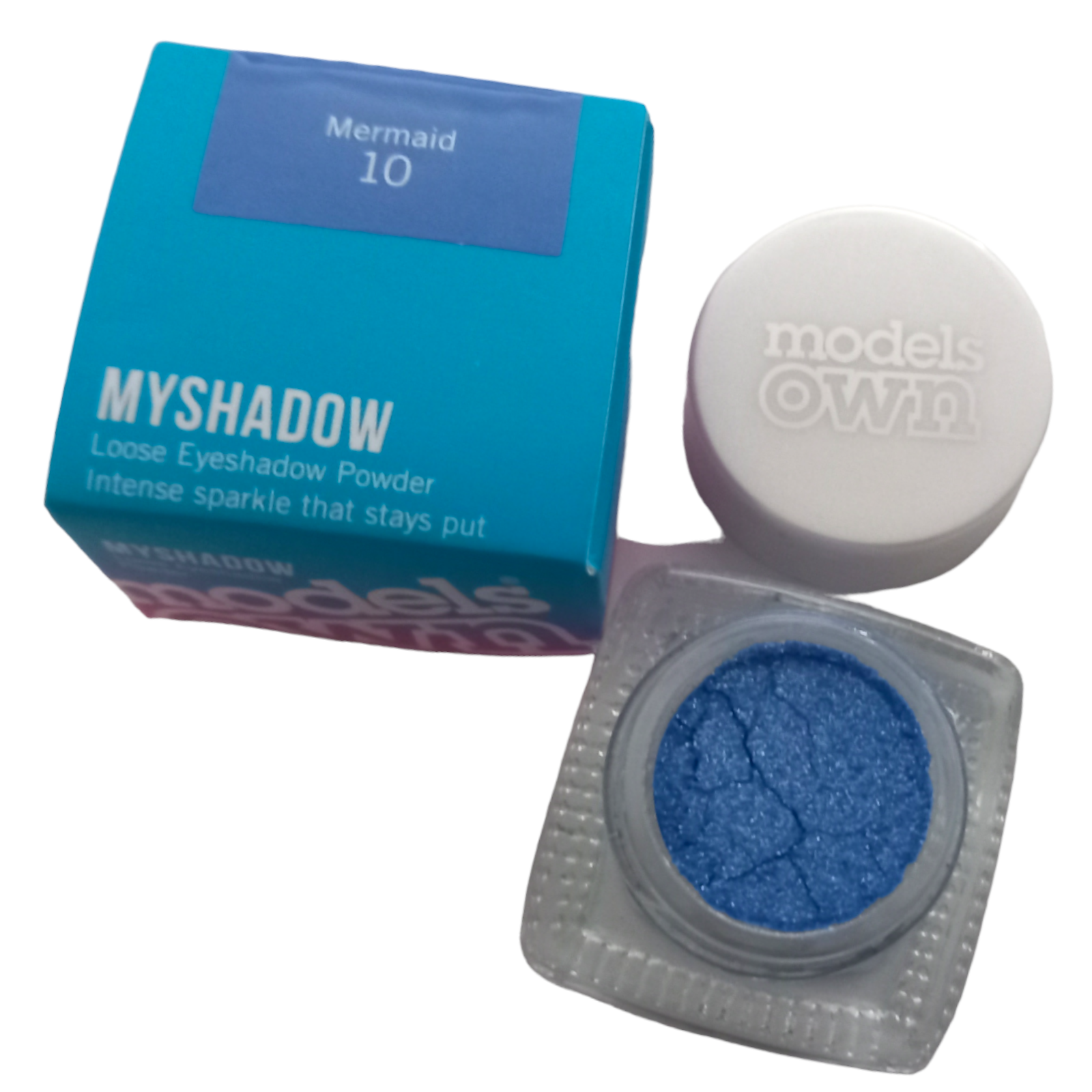 Models Own MyShadow Loose Eyeshadow Powder 10 Mermaid Blue 2.5g