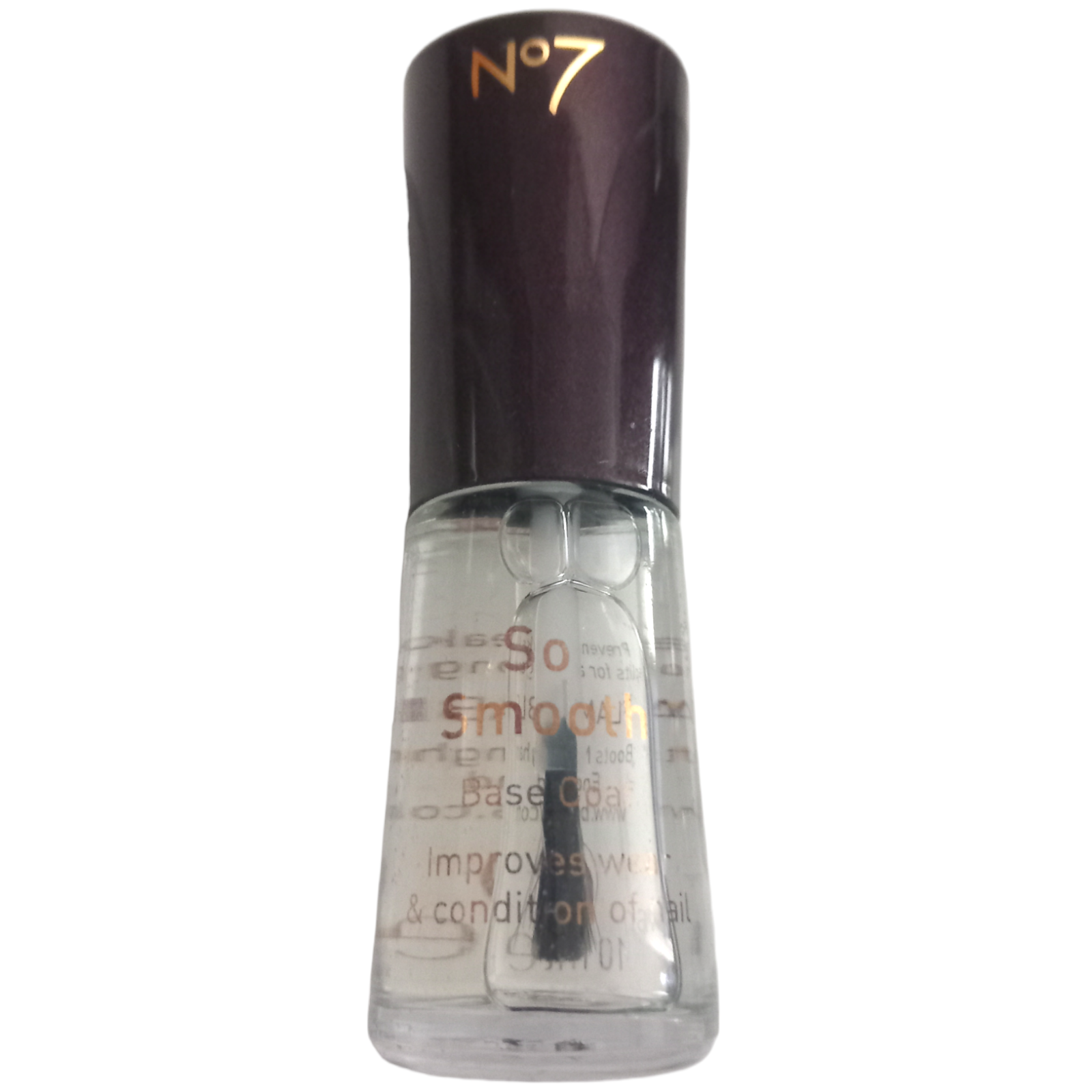 Boots No7 So Smooth Base Coat Nail Polish Clear 10ml