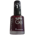 Rimmel Super Gel Nail Polish 211 Bold Burgundy 12ml