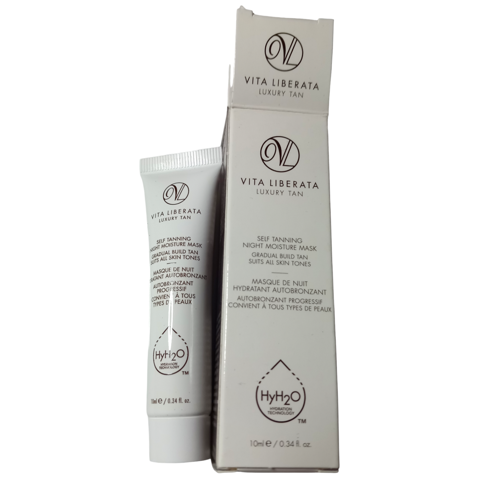 Vita Liberata Night Moisture Mask 10ml Mini Luxury Tan Self Tanning Skin Color