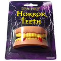 Henbrandt Vampire Fangs Spooky Halloween Horror Teeth Yellow Blood Fancy Dress