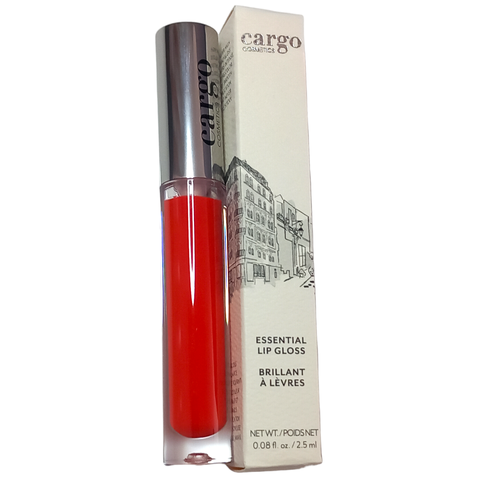 Cargo Lip Gloss 2.5ml 11 Rio Red Super High Shine Essential