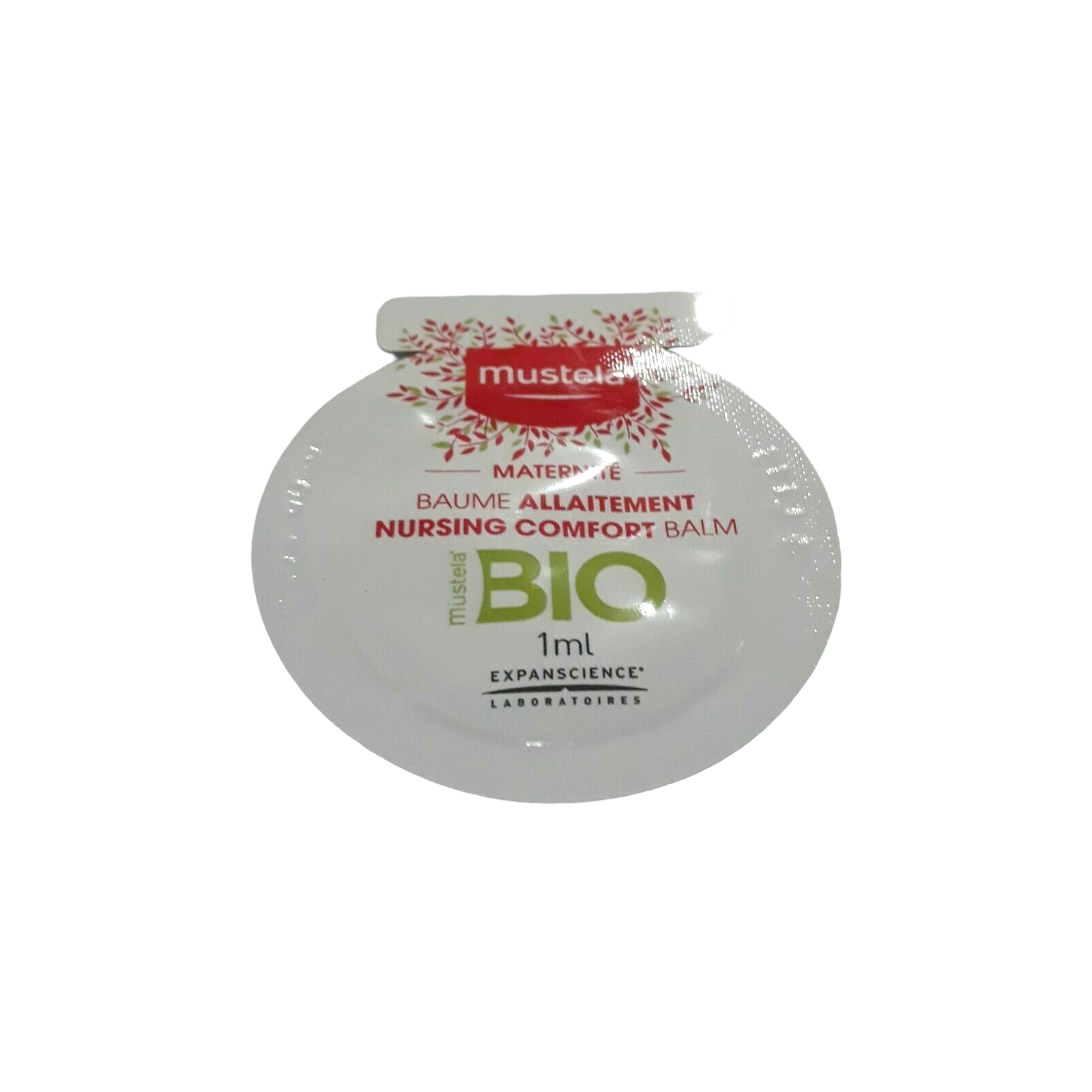 Mustela Nursing Comfort Balm 1ml Bio Sample Sachet Skin Care Baume Allaitement