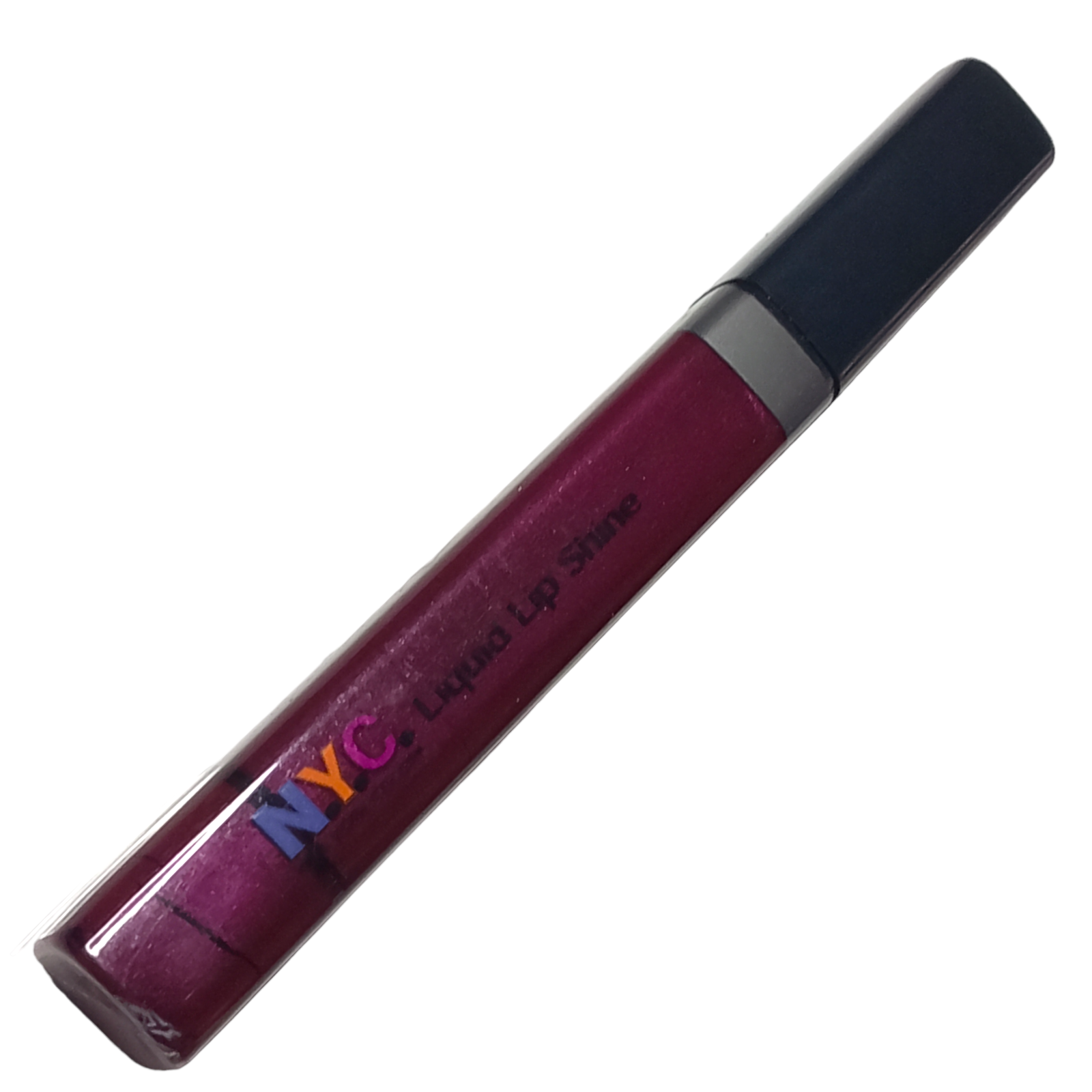 NYC Lip Shine Gloss 7.6g 557U Black Cherry Frost Liquid Colour Purple
