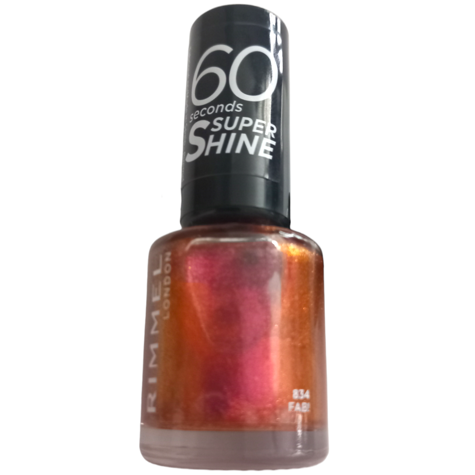 Rimmel 60 Seconds Super Shine Nail Polish 834 Fab 8ml
