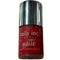 Nails Inc Matte Nail Polish 112 Gatwick Red 10ml