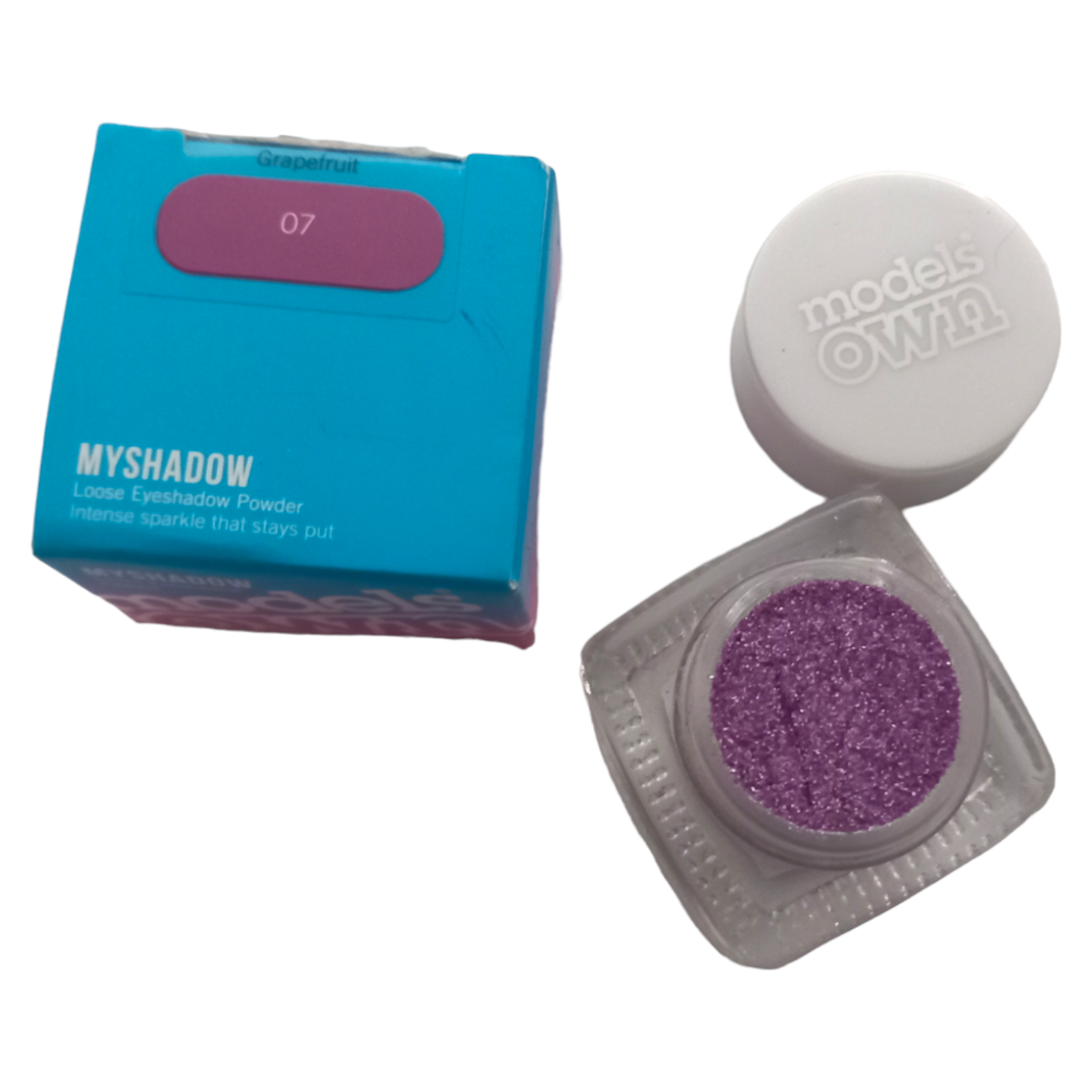 Models Own MyShadow Loose Eyeshadow Powder 07 Grapefruit Purple 2.5g