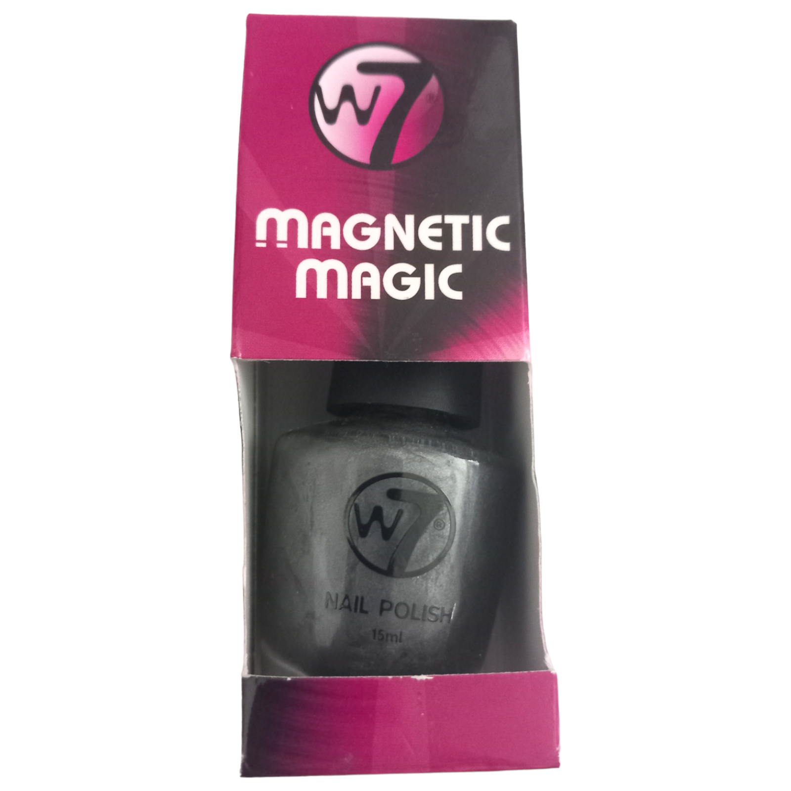 W7 Magnetic Magic Nail Polish Grey 15ml