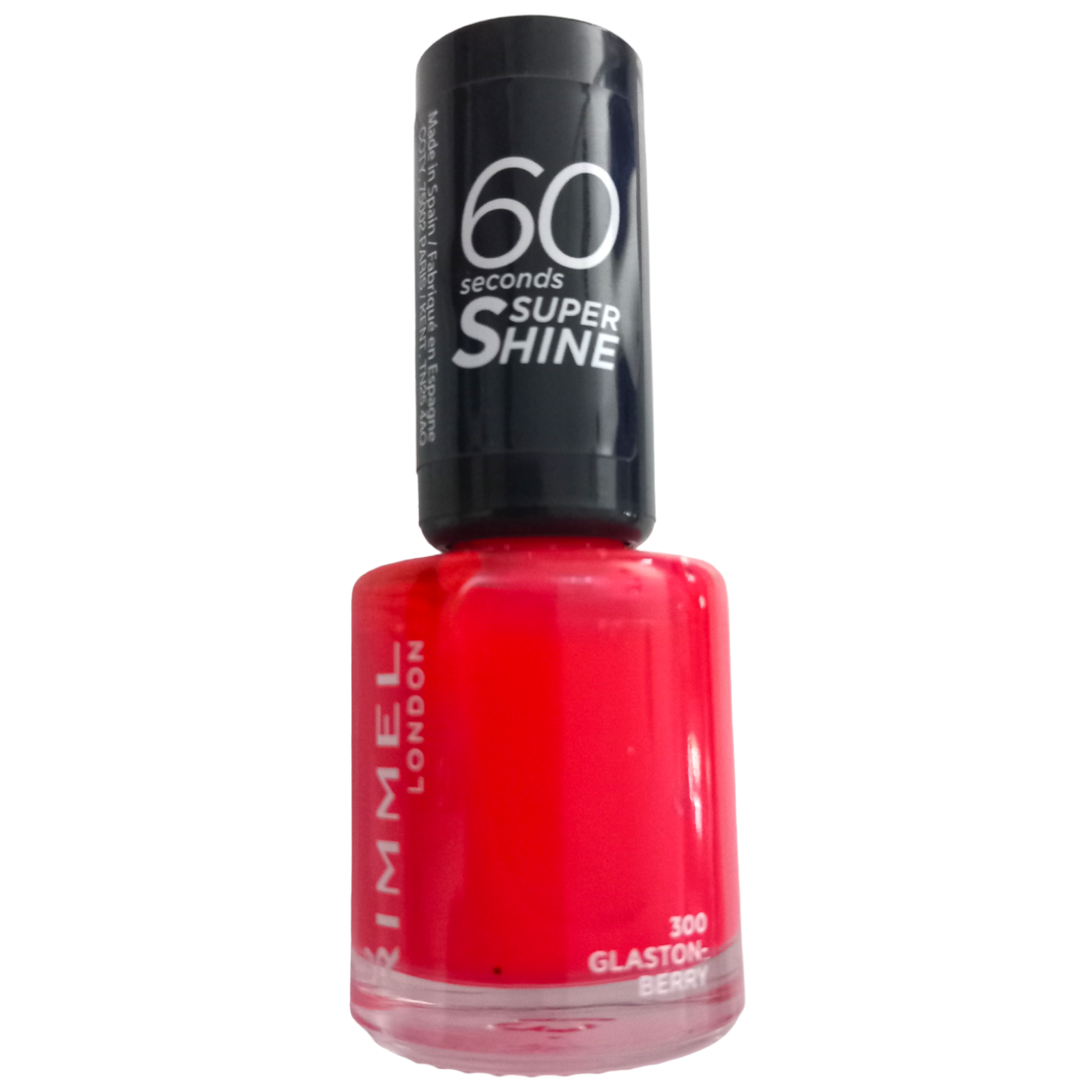 Rimmel 60 Seconds Nail Polish - 300 Glaston-Berry - Red - 8ml