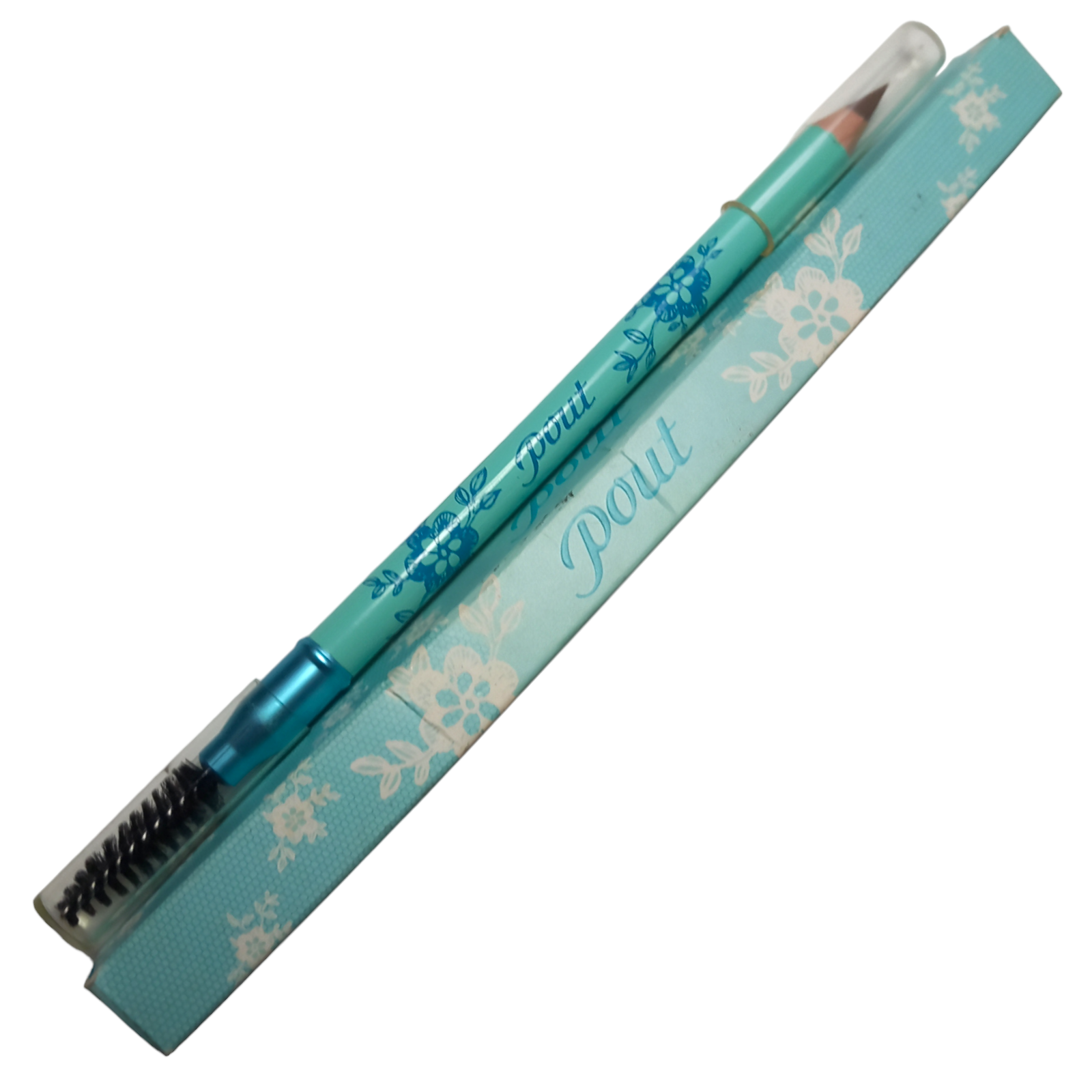 Pout Eyebrow Pencil and Brush Duo Blonde Bombshell 1g