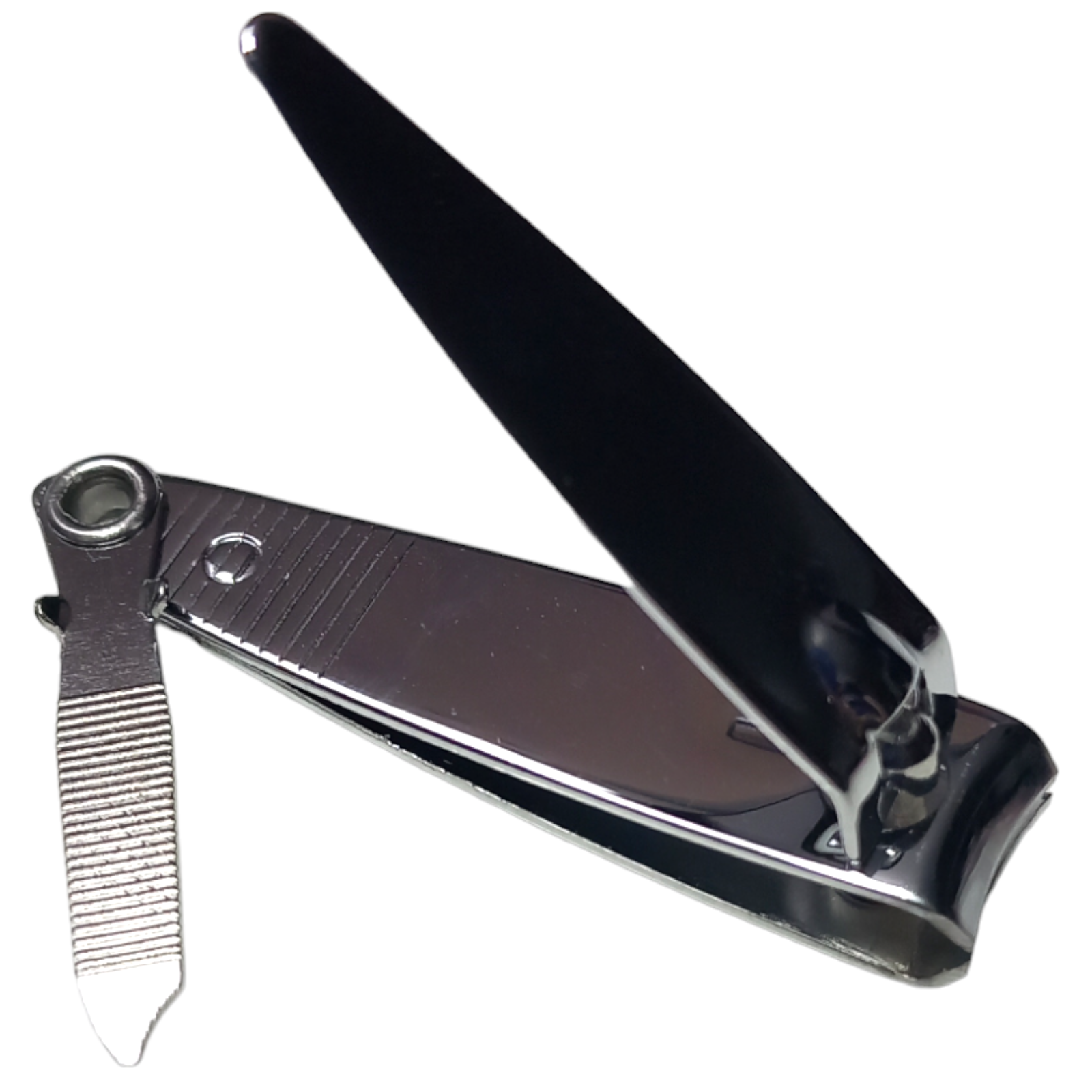 Duralon Mini Nail Clippers Travel Size Silver Coloured Metal Nails File Cutters