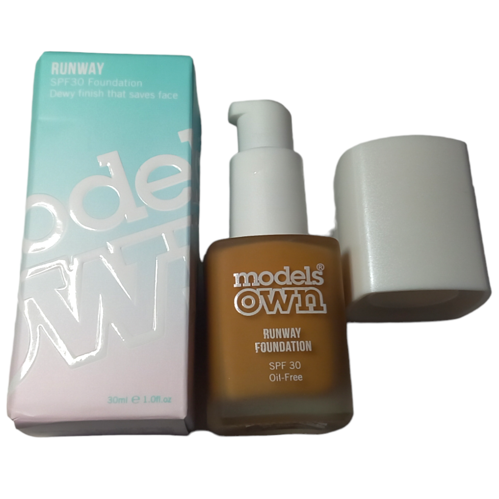 Models Own Dewy Foundation 30ml 10 Chestnut Runway SPF30