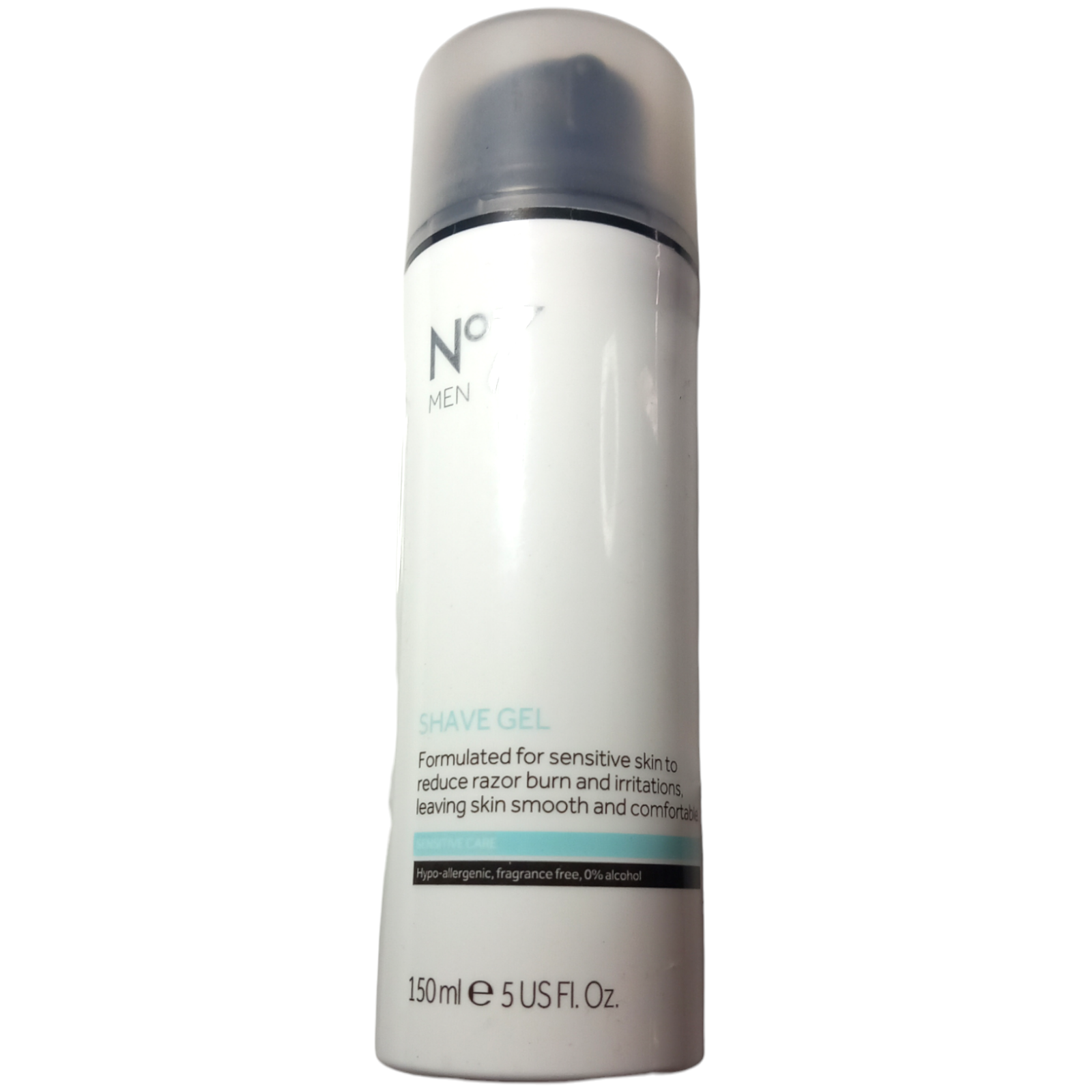 Boots No7 Men Shave Gel - 150ml - Skin Shaving Sensitive Hypoallergenic Smooth Face Man