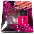 W7 Nail Polish Gift Set Pink Licious Bling Glitter