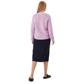 Textured V-Neck Cardigan Large Cool Pink Cotton Rich Women Ladies Warm Cosy M&S