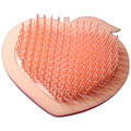 Skinnydip 3D Hair Brush Peach Styling Ladies Women Orange Flexible Teeth 9cm