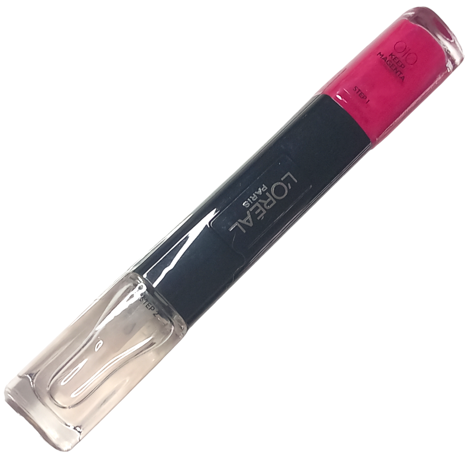 Loreal Gel Shine Infaillible Nail Polish Duo 010 Keep Magenta 10ml