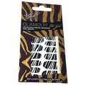 Girls With Attitude Glamour To Go Oh So Hollywood Designer Nail Wraps Wild Zebra