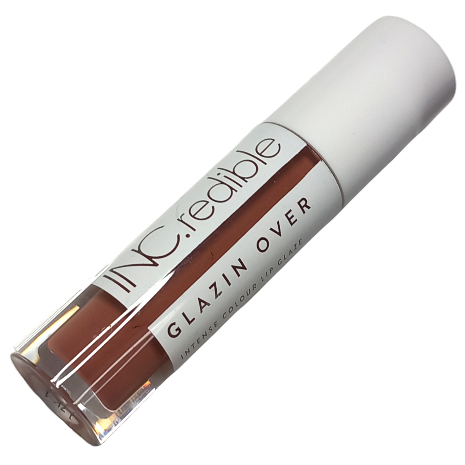 INC.redible Colour Lip Glaze 3.4ml Weekend Gloss Nude Glazing Over Intense