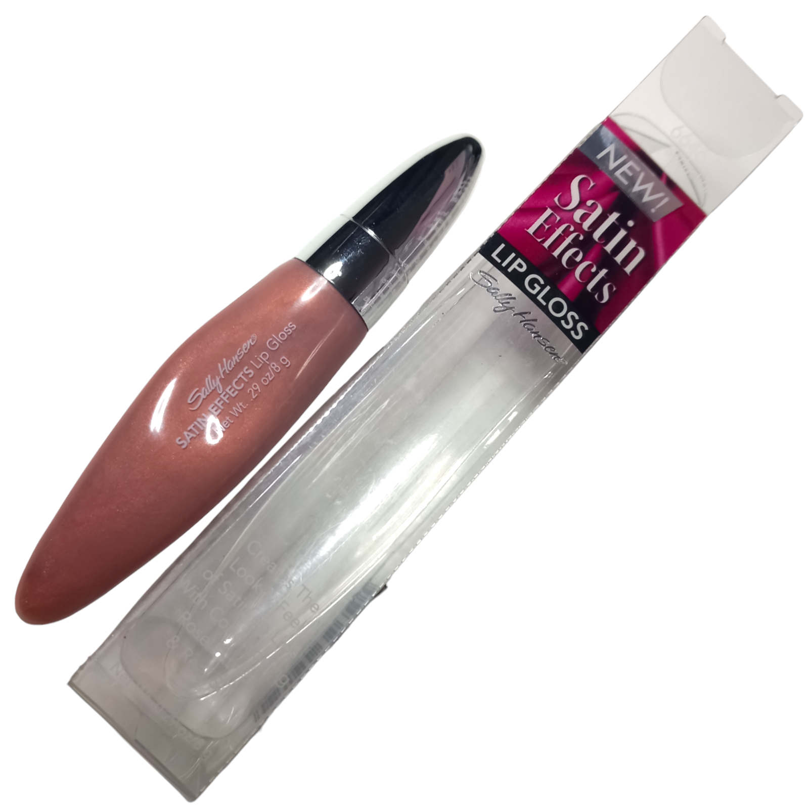 Sally Hansen Lip Gloss 8g 30 Seduction Colour Satin Effects Shine