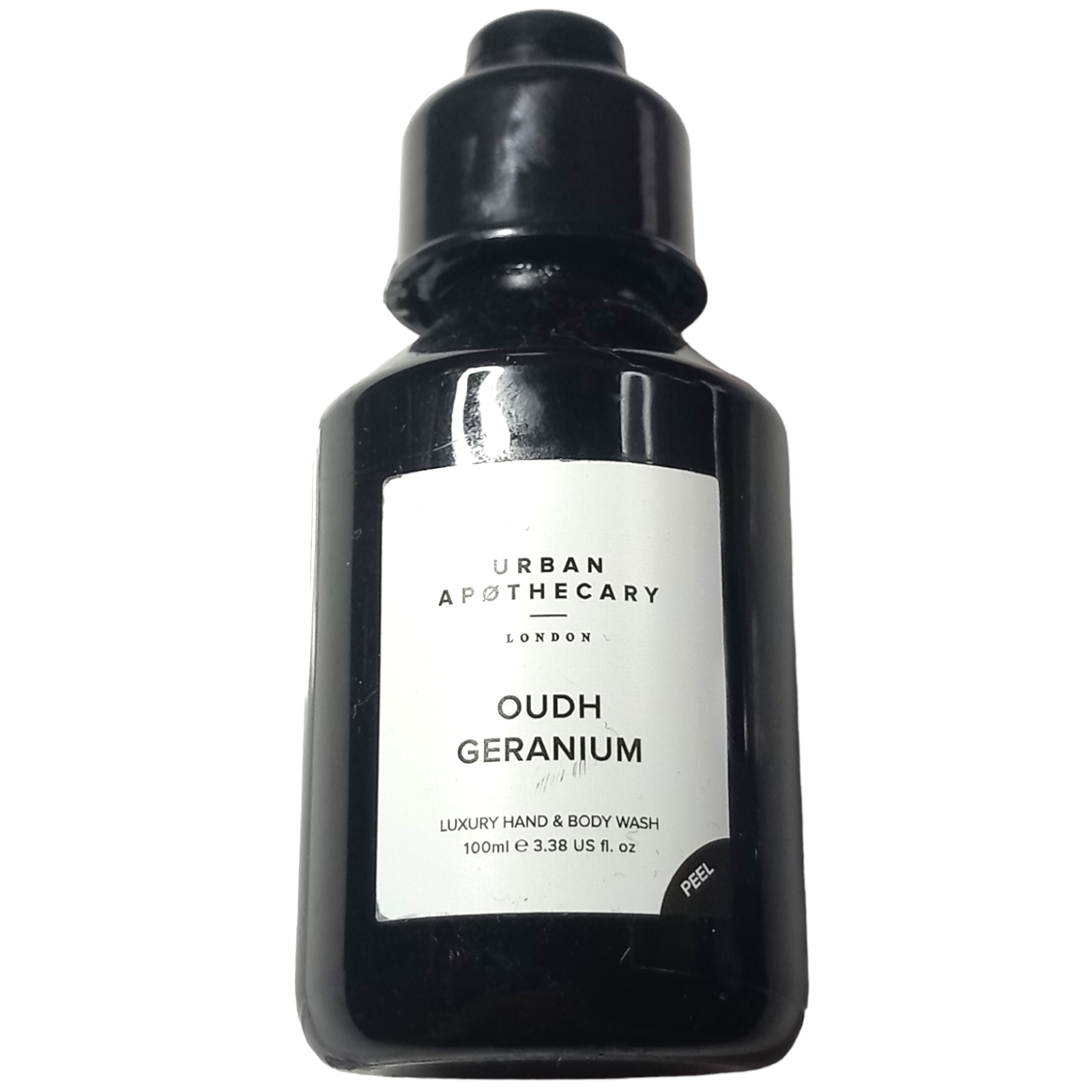 Urban Apothecary Hand And Body Wash 100ml Oudh Geranium Luxury Skin Travel Size
